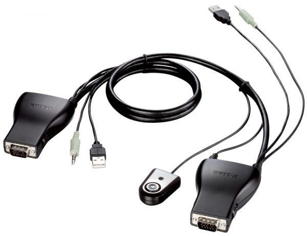 KVM-переключатель 2PORT KVM-221/C1A D-LINK